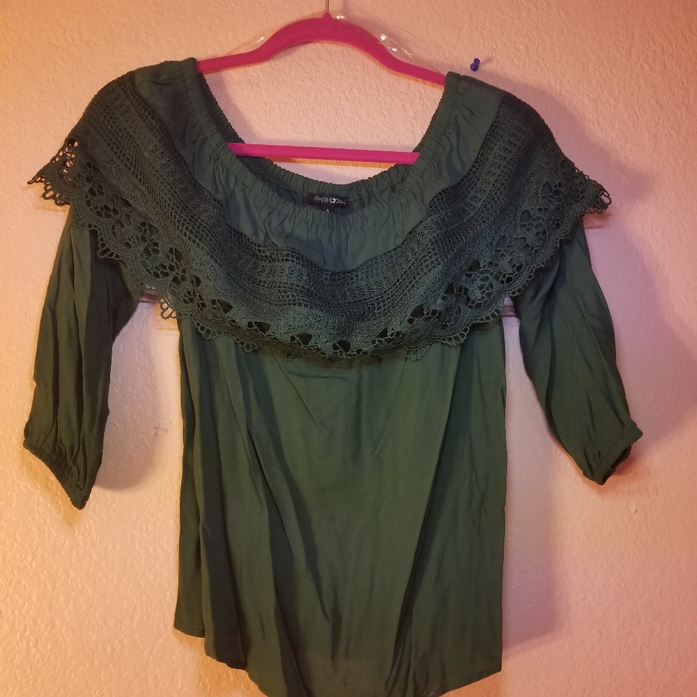 Love Culture Off the Shoulder top